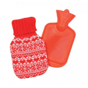 Hot Water Bottle - Knitted Design Cover