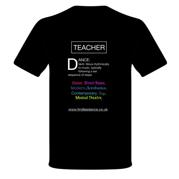 Tindles Dance Teacher Black Back2 Tindles Dance Teacher Black Back2