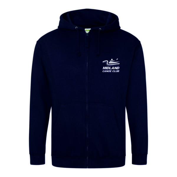 JHO50 NEW FR NAVY FULL ZIP HOODIE Midland Canoe JHO50 NEW FR NAVY FULL ZIP HOODIE Midland Canoe