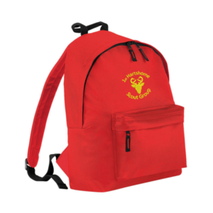 1st Hartshorne Scouts Junior Backpack -Red