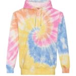 JHO22 Swirl tie dye hoodie