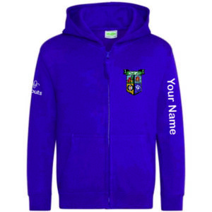 12th Rugby Scouts – Junior Full Zip Hoodie