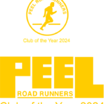 PEEL ROAD RUNNERS CLUB OF THE YEAR 2024 IN YELLOW PEEL ROAD RUNNERS CLUB OF THE YEAR 2024 IN YELLOW
