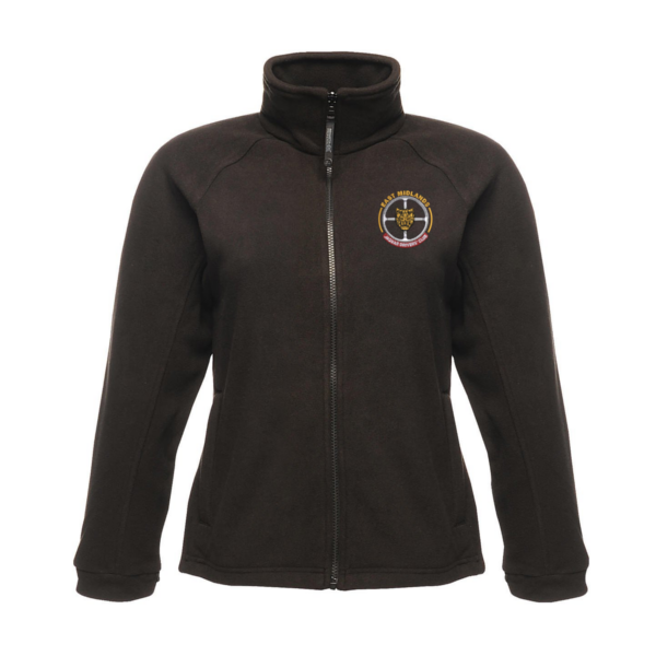 EAST MIDLANDS JAGUAR DRIVERS LADIES FLEECE RG123BLACK600 EAST MIDLANDS JAGUAR DRIVERS LADIES FLEECE RG123BLACK600