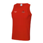 MVH TRI CLUB JC007 Fire Red Mens Vest 600