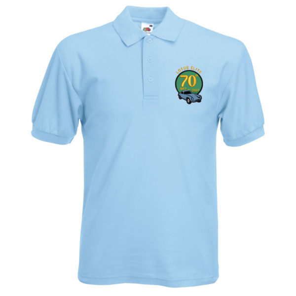 LOTUS ELITE MENS UNISEX POLO SKY 600 LOTUS ELITE MENS UNISEX POLO SKY 600